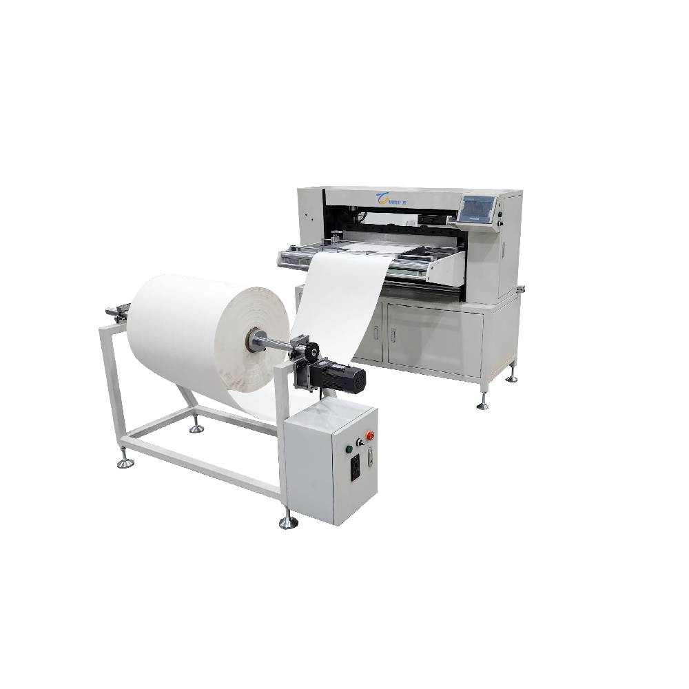 Semi-Automatic Folded Paper Manufacturing Machine
