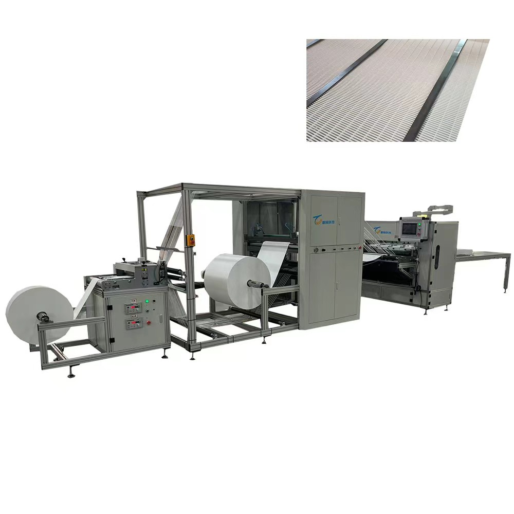 High-Temperature Resistant Glass Fiber Filter Paper Folding Production Line