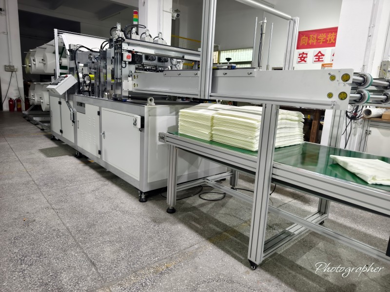 Medium Efficiency Pocket Air Filter Bag Production Line