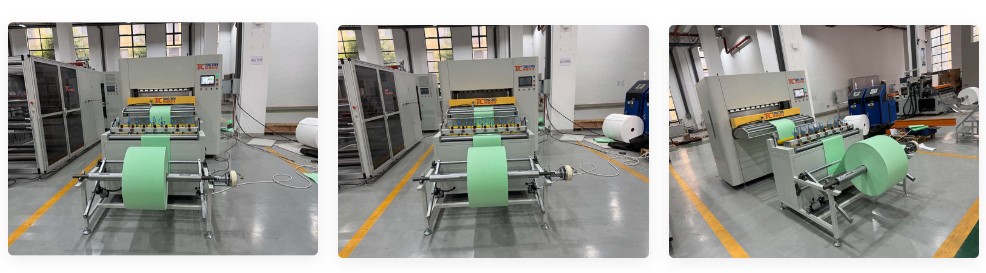 Auto-Driven 300mm Pleat Height Industrial Pleating Line