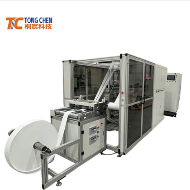 high temperature glass fiber paper fold forming machine