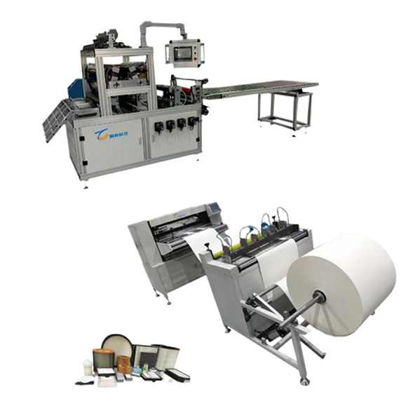 HEPA filter pleating equipment